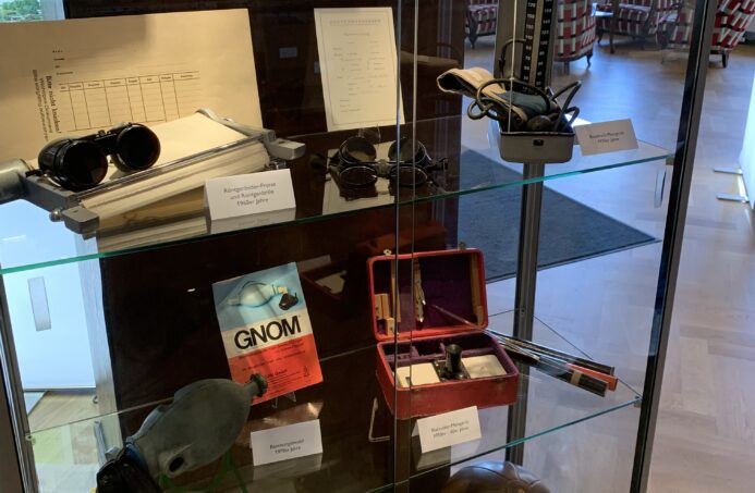 Ausstellungsstücke mit Vergangenheit