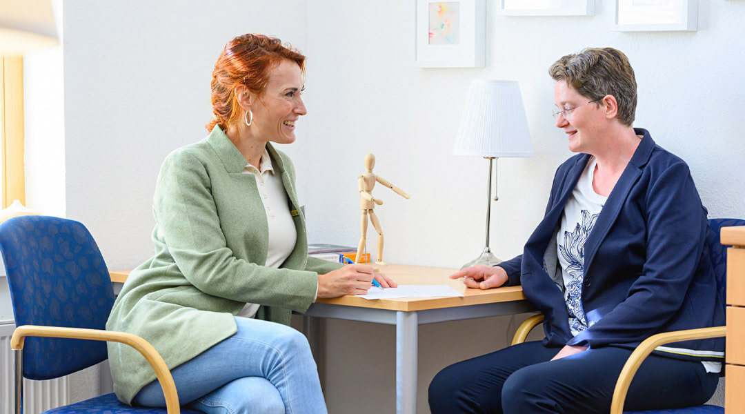 Beratung Gespräch in der Park Klinik