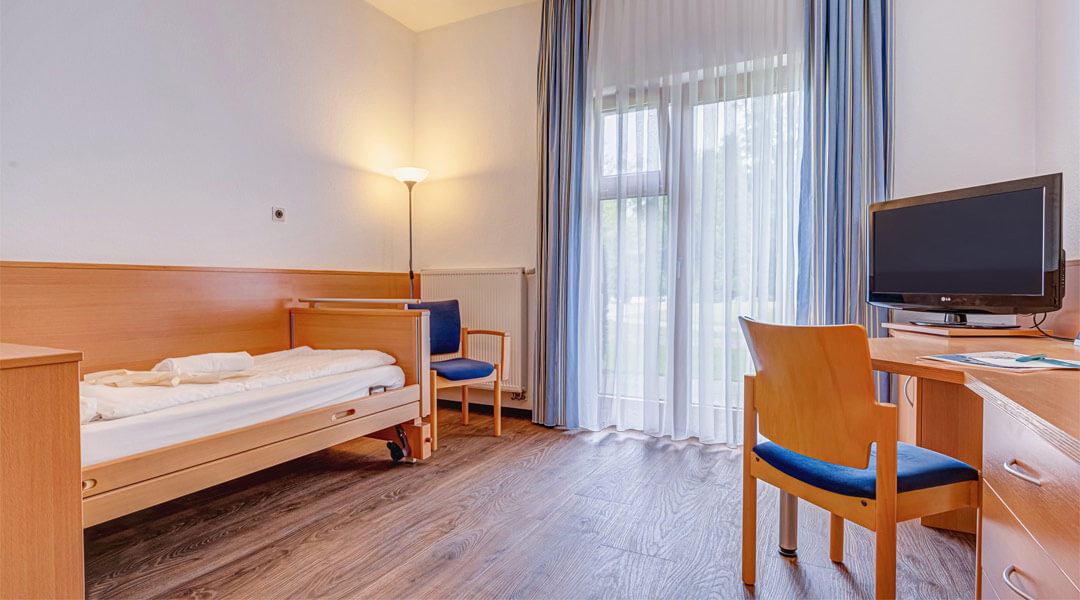 Patientenzimmer in der Park Klink